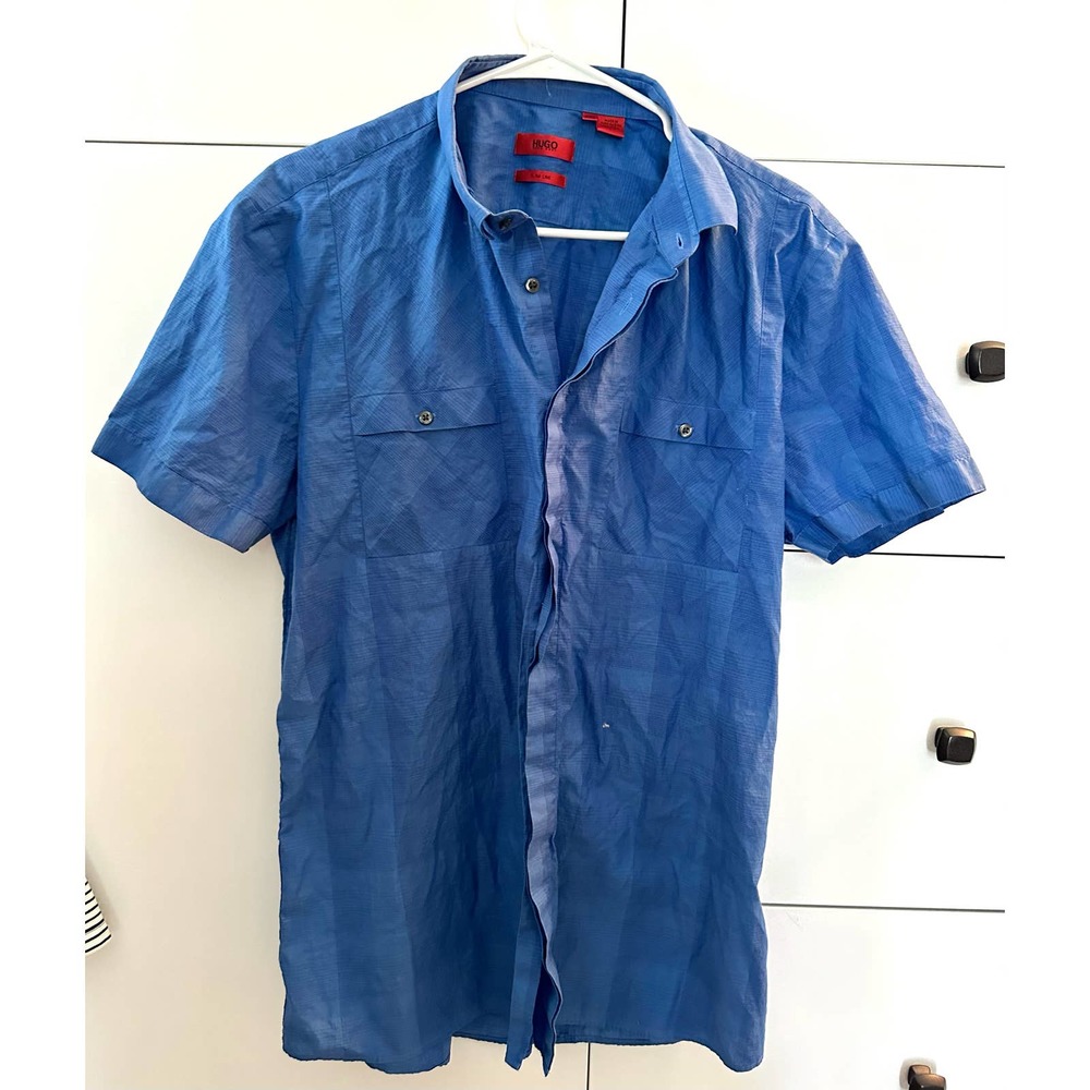 Hugo Hugo Boss Slim Line Short Sleeve Button Up